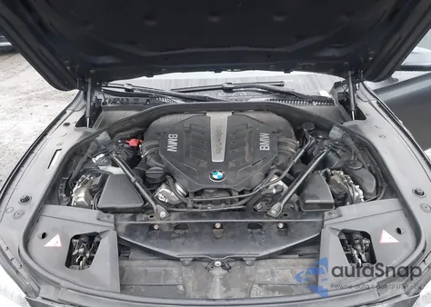 2014 BMW 750I xDrive from USA, damaged, VIN WBAYB6C5XED224395